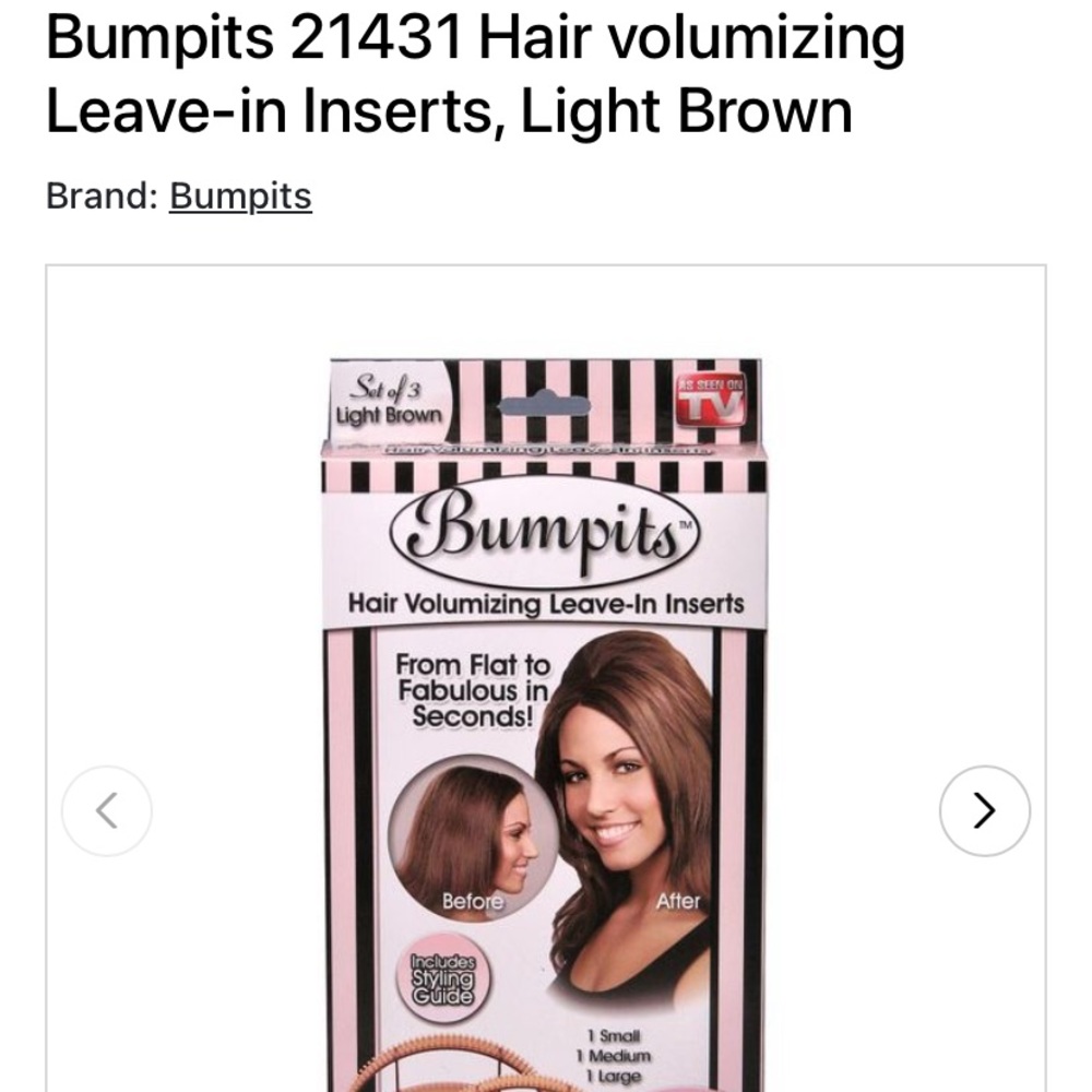 Hair Volumizing Leave In Inserts